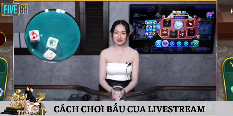 cách chơi bầu cua livestream