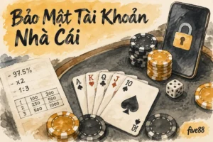 Nhiều bạn nghĩ rằng chỉ cần chọn nhà cái uy tín là đã đủ an toàn - bảo mật tài khoản nhà cái