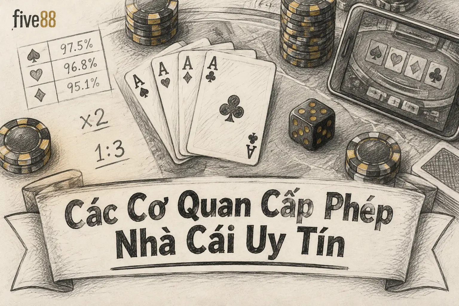 Bạn sẽ làm được việc này thôi, chỉ cần hiểu rõ đặc điểm của từng tổ chức - cơ quan cấp phép nhà cái