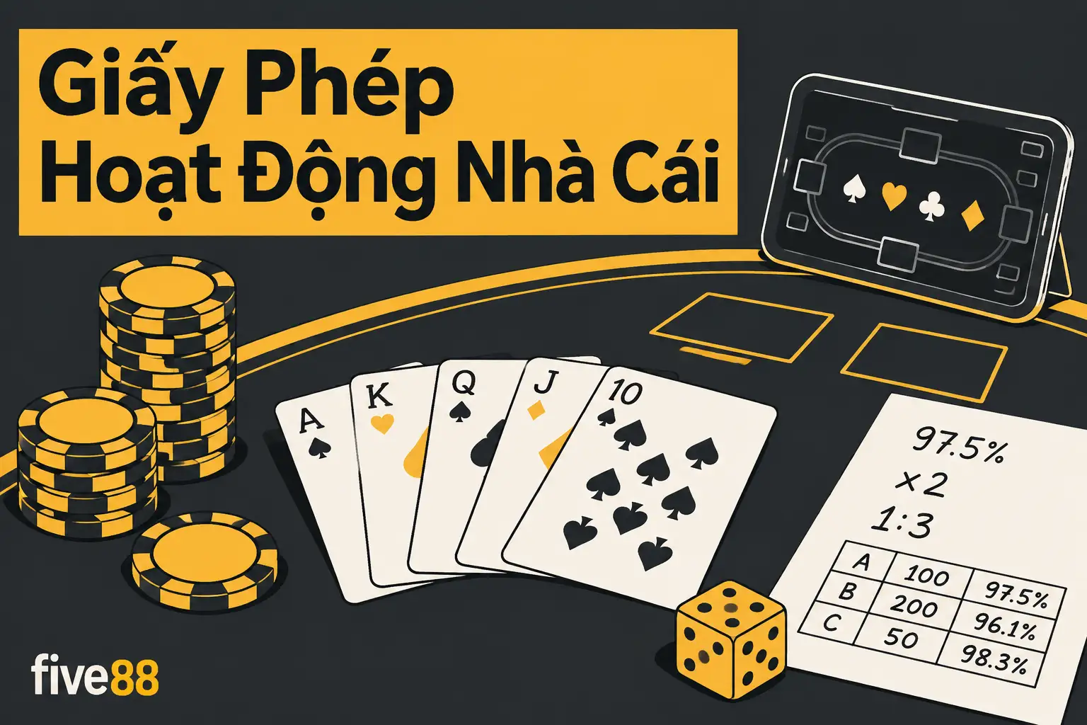 Giấy phép hoạt động nhà cái chính là văn bản pháp lý do cơ quan có thẩm quyền của một quốc gia hoặc vùng lãnh thổ cấp