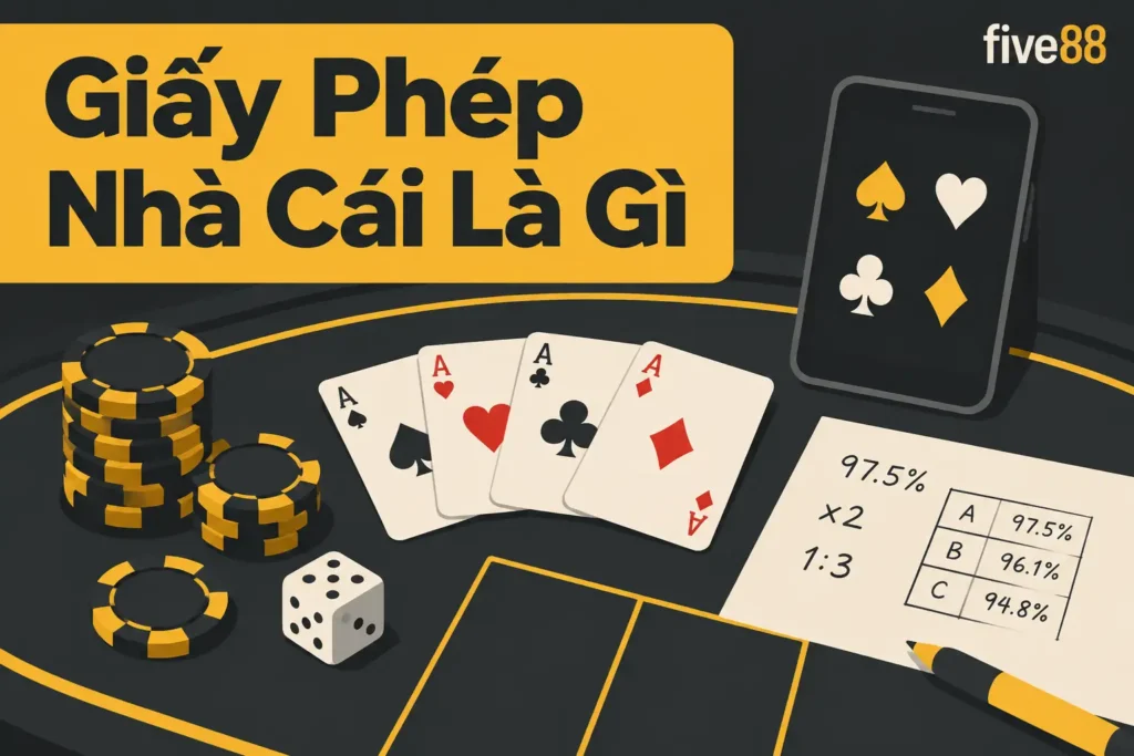Giấy phép nhà cái là chứng nhận pháp lý do các cơ quan quản lý cá cược quốc tế cấp - giấy phép nhà cái là gì
