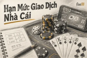 Hạn mức giao dịch nhà cái là giới hạn số tiền tối thiểu và tối đa mà bạn được phép nạp hoặc rút trong mỗi lần giao dịch cũng