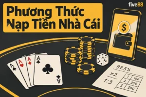Phương thức nạp tiền nhà cái là các kênh thanh toán điện tử giúp bạn chuyển tiền từ tài khoản cá nhân vào ví cá cược để tham