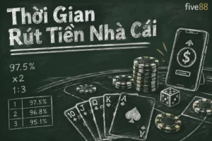 bạn thực hiện lệnh rút tiền, không phải lúc nào cũng nhận được tiền ngay lập tức - thời gian rút tiền nhà cái